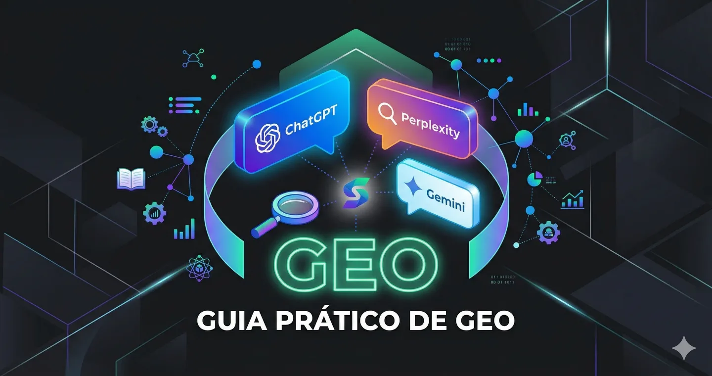 Guia prático de GEO: como tornar sua marca visível no ChatGPT, Perplexity e Gemini